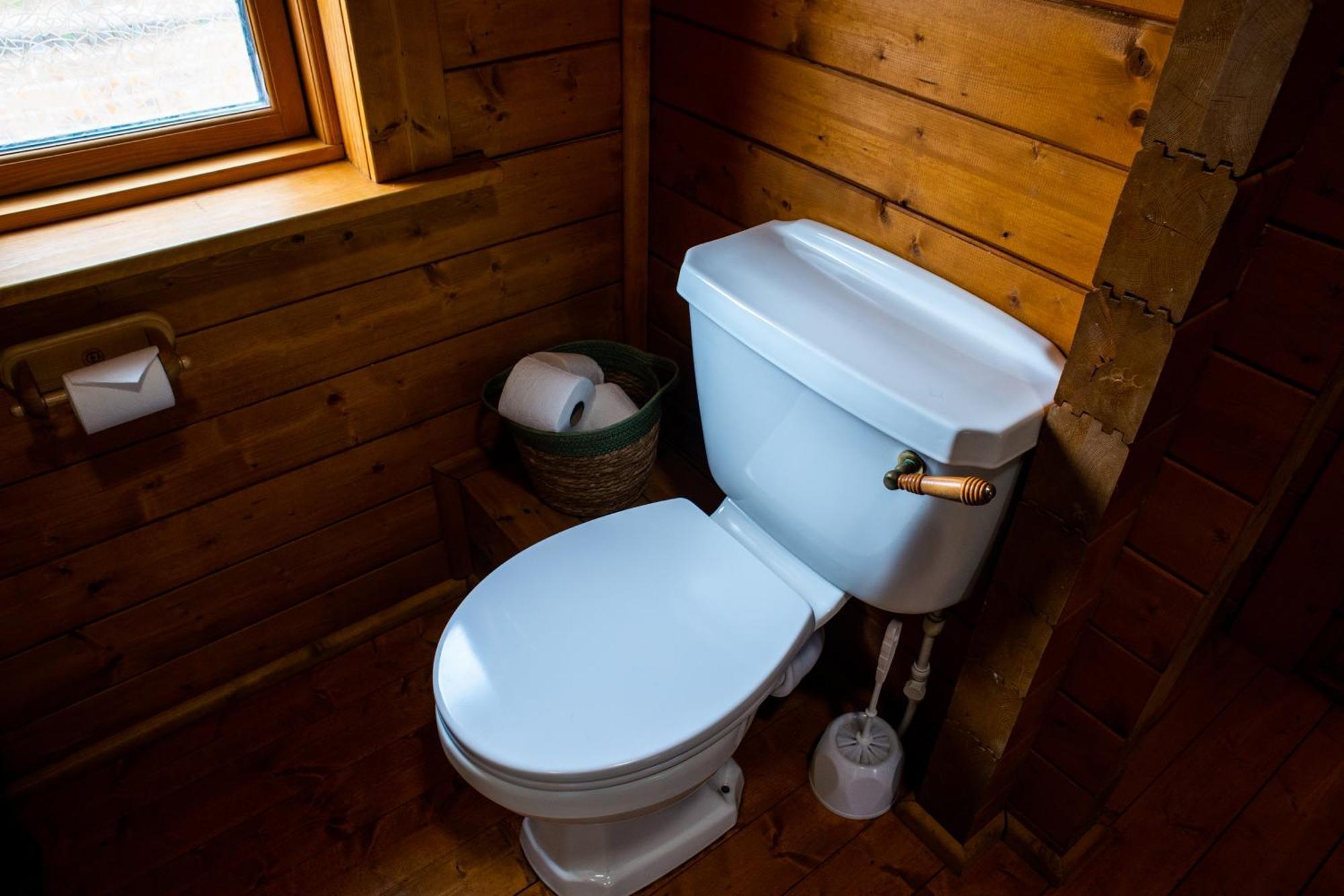 Cherry Cabin - Little Log Cabin In Wales Bettws Cedewain Extérieur photo